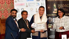 Derry doctor  honored with prestigious BB-Mahatma Gandhi Award