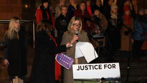 Letter from murdered woman’s daughter read at Derry candlelight vigil