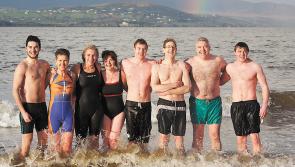 Derry Christmas 2014: Swimmers brave the cold at Lisfannon on Christmas Day