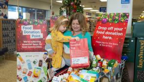 Derry Tesco customers thanked for donating 6,598 meals this winter