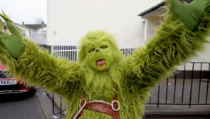 WATCH: Grinch brings joy and laughter to Derry pupils