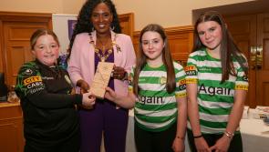 IN PICTURES: Mayor hosts reception for Top of the Hill Celtic U11 ladies