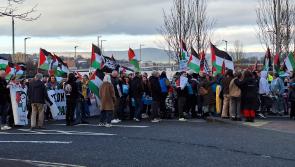 Large crowd in attendance of Derry march for Palestine