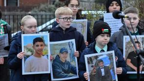 IN PICTURES: Bloody Sunday 53rd Anniversary minute silence, dedicated to the children of Gaza
