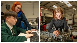 PICTURES: County Derry students attend Apprenticeship Showcase at NWRC Greystone