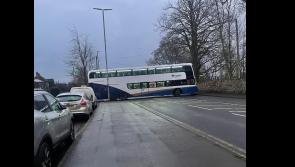 Traffic delays expected as double decker bus blocks busy road in Dungiven