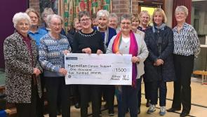 Kilrea WI donate funds to Macmillan