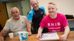 Foyle Arena hosts successful taster day for blind and partially sighted users