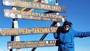 Inspirational Geraldine Mullan reaches the peak of Mount Kilimanjaro