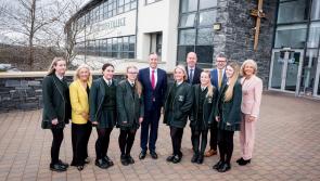 IN PICTURES: Warm welcome for Education Minister Givan at St Cecelia’s College