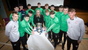 IN PICTURES: Former students and Derry City stars praise St. Joseph's U-18 NI Cup success