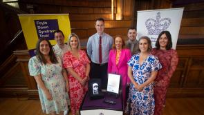 IN PICTURES: Foyle Down Syndrome Trust celebrate King&rsquo;s Award  for Voluntary Service
