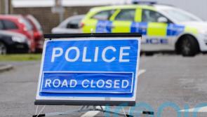 County Derry road closure following road traffic collision