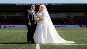 CAMERA CLUB: Derry newlyweds celebrate 'Love at the Brandywell'