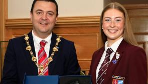 IN PICTURES: Reception for Foyle College School Hockey Girls 1st XI in Derry's Guildhall