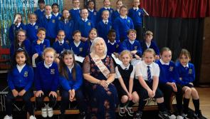 IN PICTURES: Derry pupils bid farewell to principal retiring after 35 years teaching