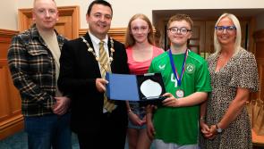 IN PICTURES: Oxford Bulls Keigan Taylor honoured following European Championships success