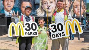 McDonald’s teams up with Trojans FC to tackle litter in Derry