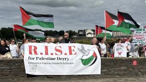 RISE for Palestine rally in Derry