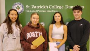 IN PICTURES: St. Patrick's College, Dungiven pupils receive their A-Level results