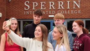 Sperrin Integrated College students celebrate 'outstanding' A level success