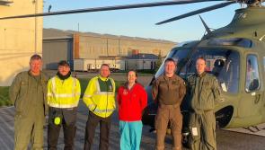 Family of newborn twins flown back to Donegal by Air Corps express their gratitude