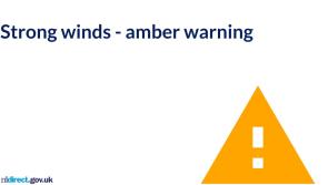 Council service advisory on Storm Chandra