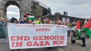 Derry rallies against 'ongoing genocide' in Gaza