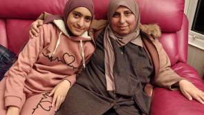 Derry welcomes Nawal Slamiah from Palestine