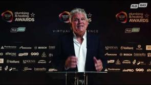 WATCH:  Hugh McWilliams honoured at plumbing and heating awards