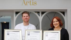 Artis Restaurant in Derry lands three major awards at Ulster Regional Final of Irish Restaurant Awards