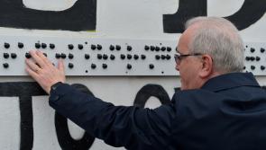 Braille plaque unveiled at Free Derry Corner