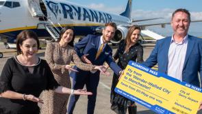 City of Derry Airport Welcomes Increased Ryanair Flights