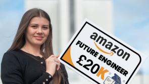 Derry student Clare wins £20K Future Engineering Bursary from Amazon