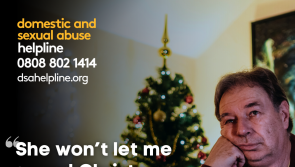 Domestic and Sexual Abuse (DSA) Helpline, hosted by Nexus available at Christmas