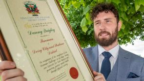 ‘Inspirational’ Danny Quigley officially awarded Freedom of City and District 