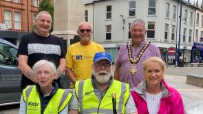 Mayor joins Caring Caretaker on his charity walking challenge