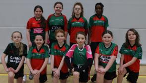 IN PICTURES: Allianz Cumann na mBunscol Girls' Indoor Gaelic Football Qualifiers in Derry's Foyle Arena