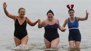 IN PICTURES: Christmas Day Swim at Ludden Beach