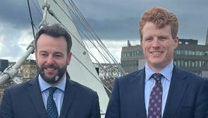 Warm welcome in Derry for US Special Envoy Joe Kennedy