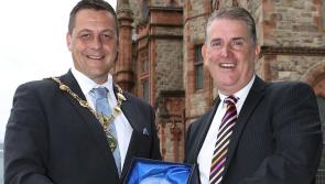 Civic honour for Derry's £1 million charity man