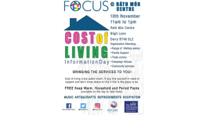 Derry's Focus Project Cost of Living event