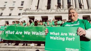 Cancer support staff and patients protest over Stormont collapse