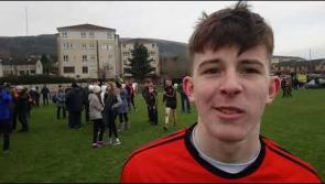 WATCH: Lavey's Calum Downey gives his reaction to  the club's first Ulster minor win