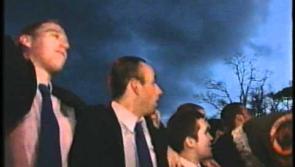 WATCH: Ballinderry make it back home after winning the All-Ireland in 2002