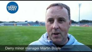WATCH: Martin Boyle’s reaction as Derry minors win Ulster title 