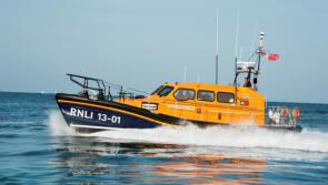 Woman and dog rescued from sandbar after being cut off by rising tide on Donegal beach