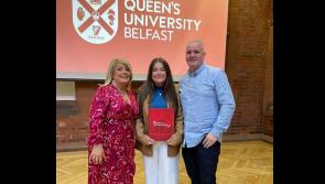 Local Derry student receives £15k scholarship from Queen’s University for her community activism
