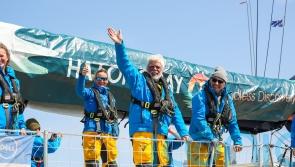Novice sailor faces 20-foot waves and lightning strike in Clipper race