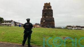 Man dies after fall from bonfire in Northern Ireland
